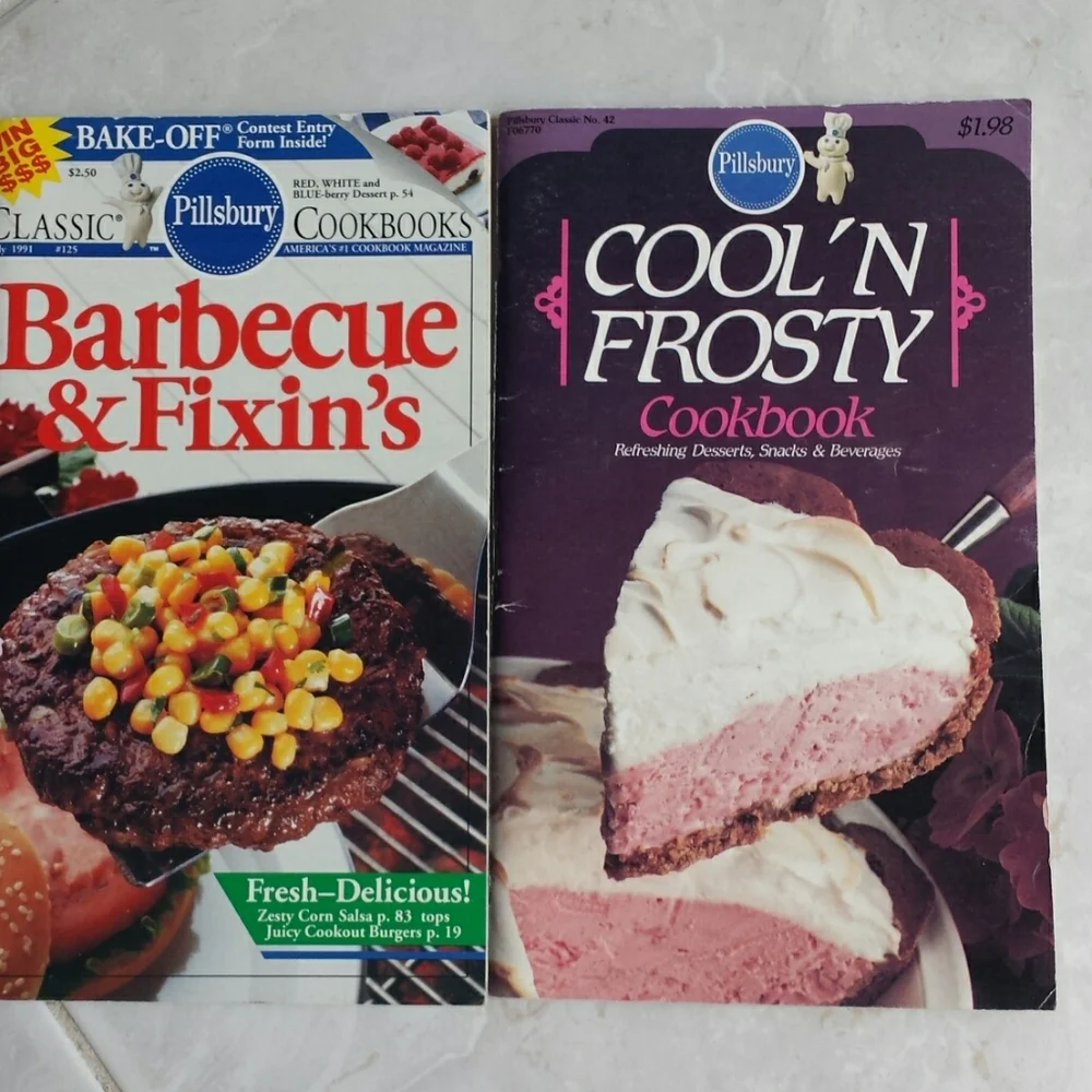 4 Pillsbury Recipes Magazines